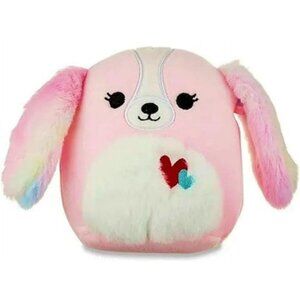 Squishmallows Original - Beemie the Pink Dog with Hearts - 5 Inch Plush Stuffie